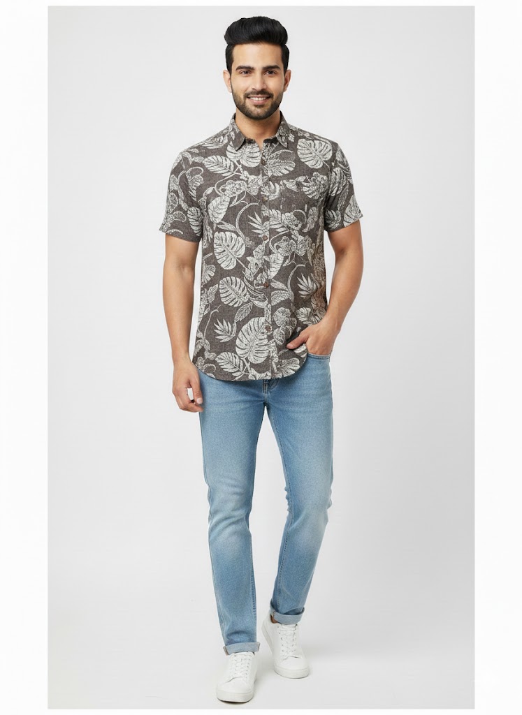 Men’s Regular Collar half sleeve shirt for summer RGCCHS-28